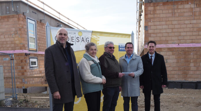 Ein Meilenstein auf dem Weg zum neuen Zuhause in Heiligeneich