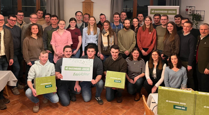 Junge Bauernbündler mobilisieren in ganz Niederösterreich