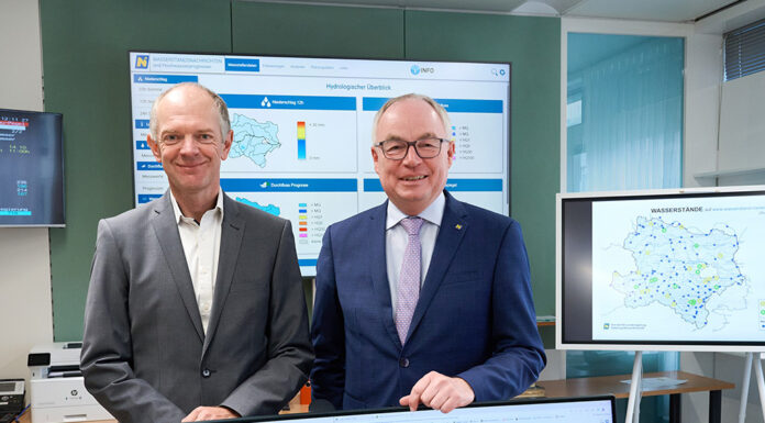 13 neue Wasserpegel-Stationen für Niederösterreich