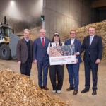 Biomasseheizkraftwerk in Betrieb genommen