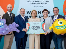 NÖ Landesausstellung 2026 in Mauer: „Wenn die Welt Kopf steht – Mensch. Psyche. Gesundheit.“