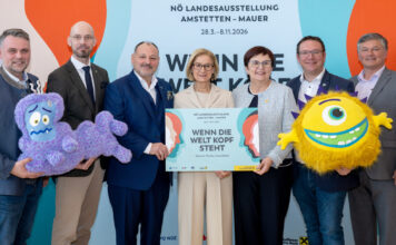 NÖ Landesausstellung 2026 in Mauer: „Wenn die Welt Kopf steht – Mensch. Psyche. Gesundheit.“
