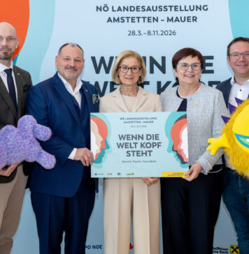 NÖ Landesausstellung 2026 in Mauer: „Wenn die Welt Kopf steht – Mensch. Psyche. Gesundheit.“
