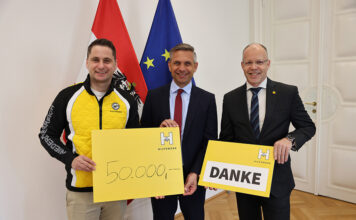 Hilfswerk Niederösterreich übergibt 50.000 Euro für Ukraine