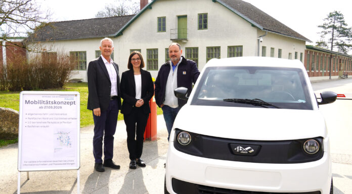 Sicher unterwegs: Landesklinikum Mauer führt neues Mobilitätskonzept ein