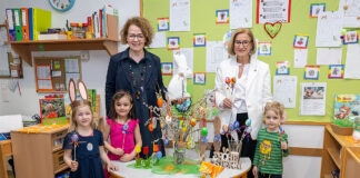 Bunte Eier, lebendige Werte