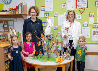 Bunte Eier, lebendige Werte