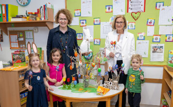 Bunte Eier, lebendige Werte