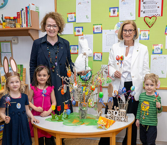 Bunte Eier, lebendige Werte