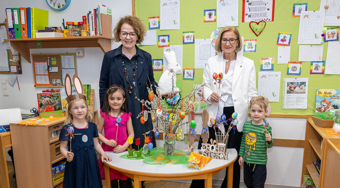 Bunte Eier, lebendige Werte