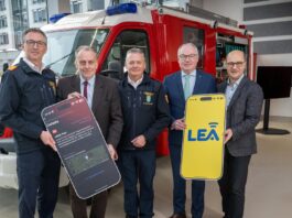 Bürgermeister jetzt live am Einsatzgeschehen