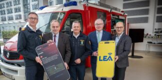 Bürgermeister jetzt live am Einsatzgeschehen