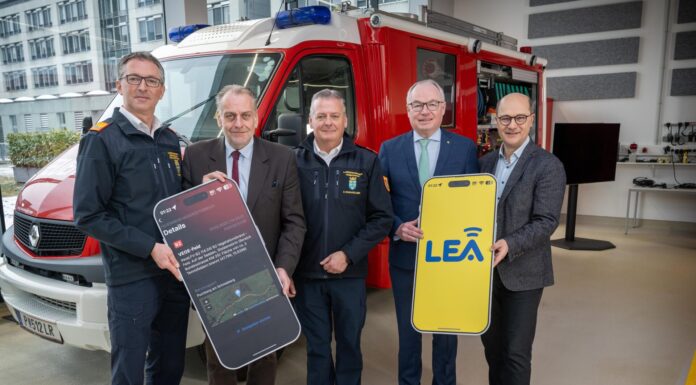 Bürgermeister jetzt live am Einsatzgeschehen