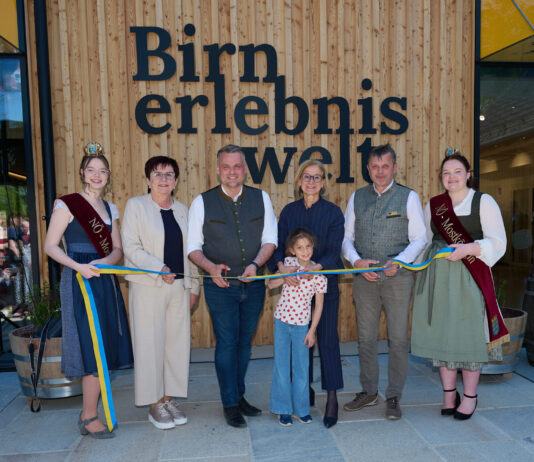 Birnerlebniswelt im Tierpark Haag eröffnet
