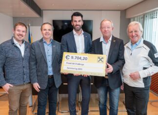 Promi Ski Challenge sammelt über 9.700 Euro für Nachwuchs-Talente