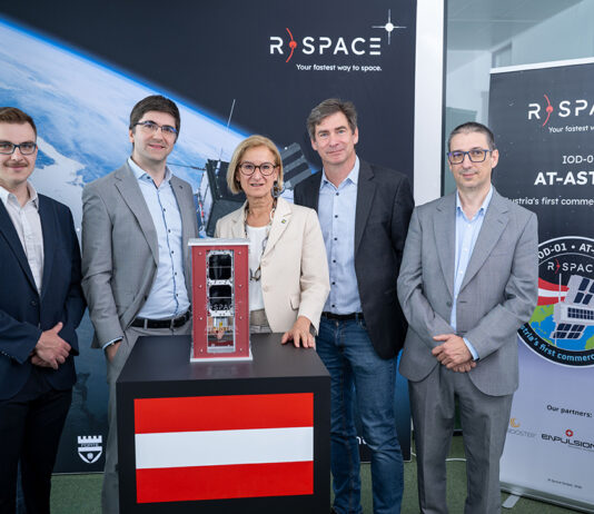 Erste kommerzielle Satellitenmission aus Österreich präsentiert