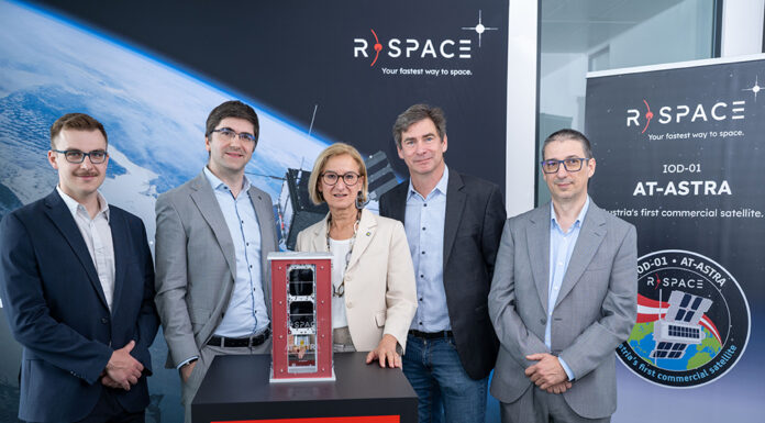 Erste kommerzielle Satellitenmission aus Österreich präsentiert