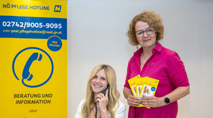 Über 7.800 Anfragen bei NÖ Pflegehotline