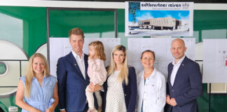 Spatenstich fĂŒr das neue FirmengebĂ€ude der Firma Edtbrustner