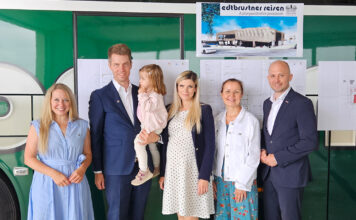 Spatenstich für das neue Firmengebäude der Firma Edtbrustner