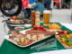 Grillgaudi am Wochenmarkt in St. Pölten