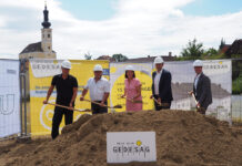 Spatenstich Karlstetten II – mehr Wohnraum von der Gedesag