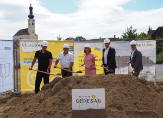 Spatenstich Karlstetten II – mehr Wohnraum von der Gedesag