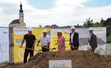 Spatenstich Karlstetten II – mehr Wohnraum von der Gedesag