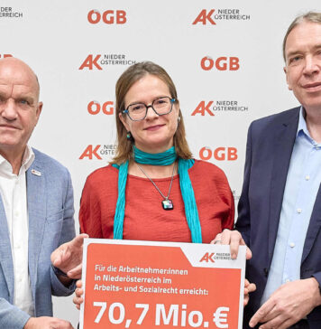 AK Niederösterreich holt fast 71 Millionen Euro für Arbeitnehmer:innen zurück