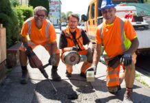 Fünf Stolpersteine als Erinnerung an NS-Opfer verlegt