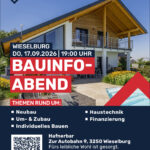 WIMBERGER Bauinfo-Abend 17.09.2026