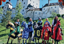 RITTERTURNIER ZU PFERDE BURG CLAM