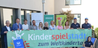 Spielen und spielend lernen bei der Kinderspielstadt