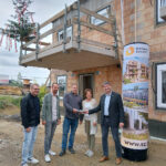 Gleichenfeier bei Wohnprojekt in Prinzersdorf