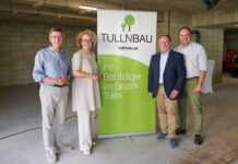 Gleichenfeier: 50 neue Mietwohnungen in Tulln