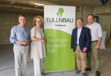 Gleichenfeier: 50 neue Mietwohnungen in Tulln
