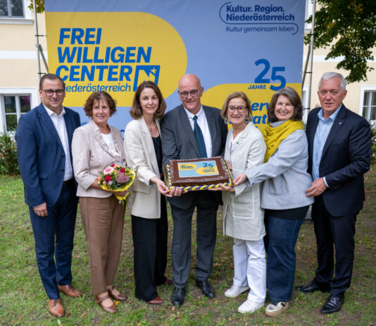 Freiwilligencenter NÖ feiert 25. Geburtstag