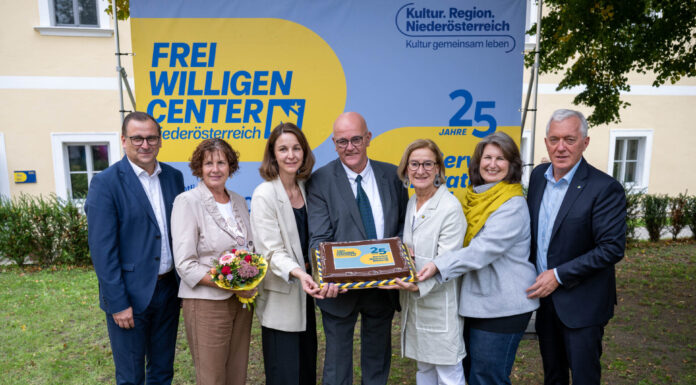 Freiwilligencenter NÖ feiert 25. Geburtstag