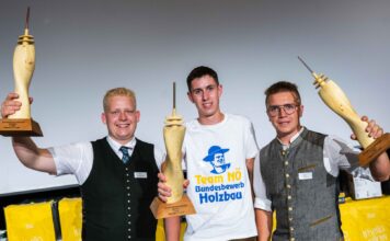 Niederösterreicher gewinnt Zimmerer-Bundeswettbewerb