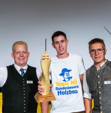 Niederösterreicher gewinnt Zimmerer-Bundeswettbewerb