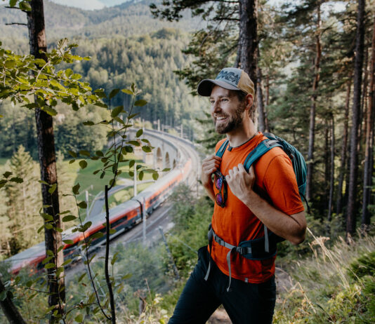 Mit der Bahn wandern durch Niederösterreich