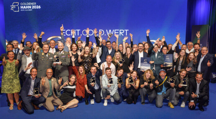 Goldener Hahn 2026: ECHT.GOLD.WERT