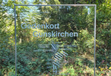 Neuer Gedenkort in Gunskirchen – „Ich höre ein Ungeheuer atmen.“