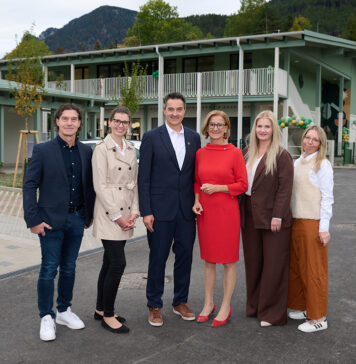 Neuer Kindergarten und neues Ärztehaus in Payerbach eröffnet